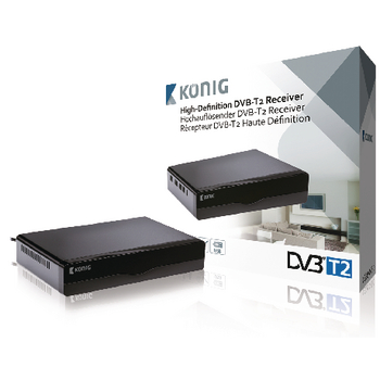 DVB-T2 FTA10 Full hd dvb-t2 ontvanger 1080p free to air (fta)